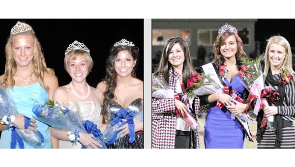 Pchs Lhs Crown Homecoming Queens The Tryon Daily Bulletin The