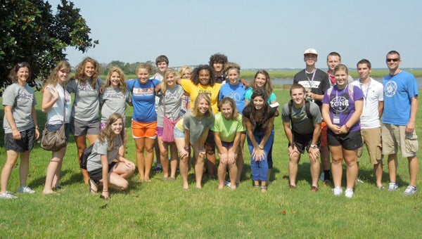 Polk County High School FCAs attend camp