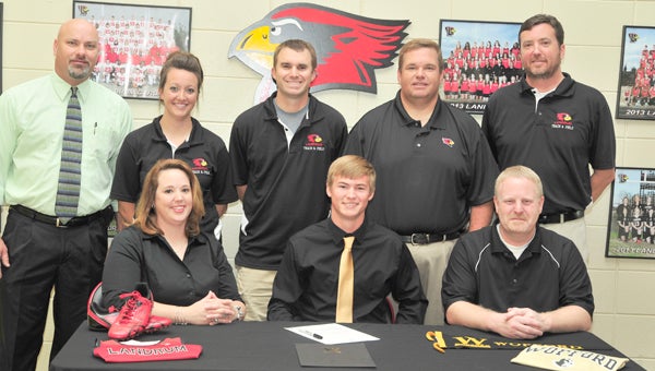 Landrum track hurdler signs to run for Wofford College - The Tryon ...