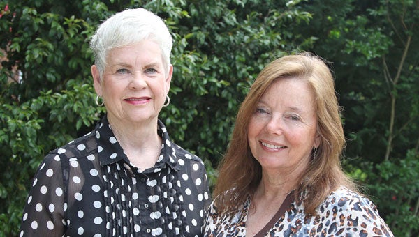 Stacey Lindsay, right, was recently inducted into the Second Wind Hall of Fame. She was sponsored by Carol Browning, left. (photo submitted)