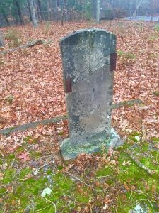 Benjamin Franklin Hampton gravestone