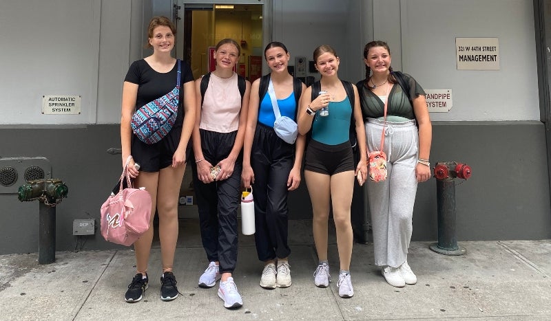 Dancers from Dance Dynamics visit New York City – The Tryon Daily Bulletin