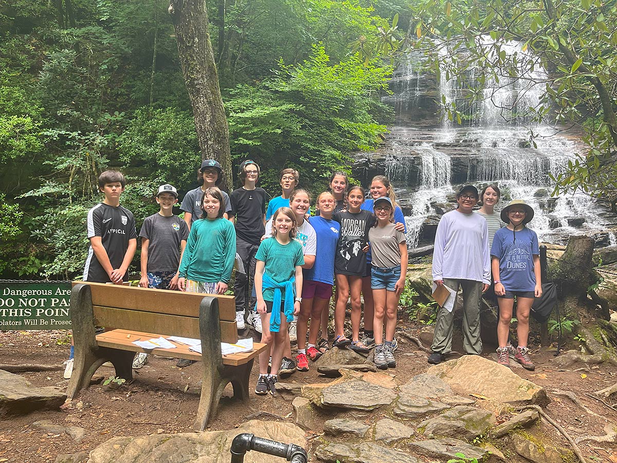 Polk Middle School students combine nature and art at AIG Summer Seminar – The Tryon Daily Bulletin