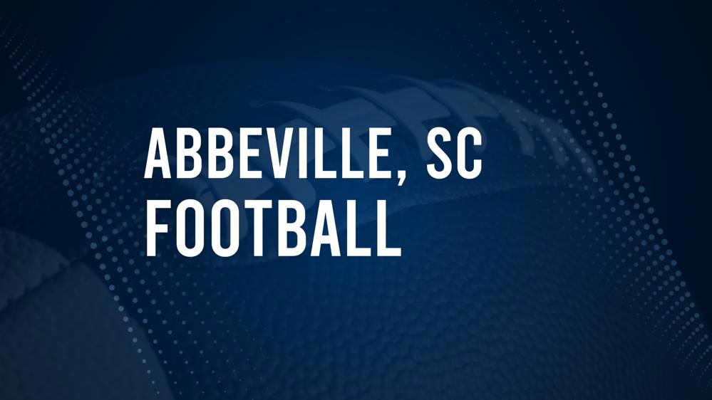 How to Watch Abbeville County, SC High School Football Games Streaming Live – August 30