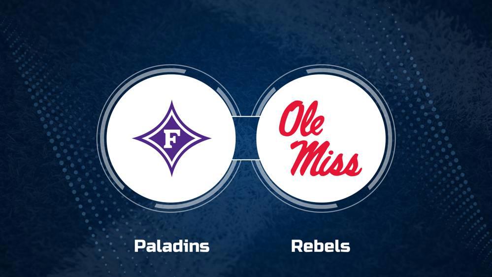 Where to Watch Furman vs. Ole Miss on TV or Streaming Live - August 31