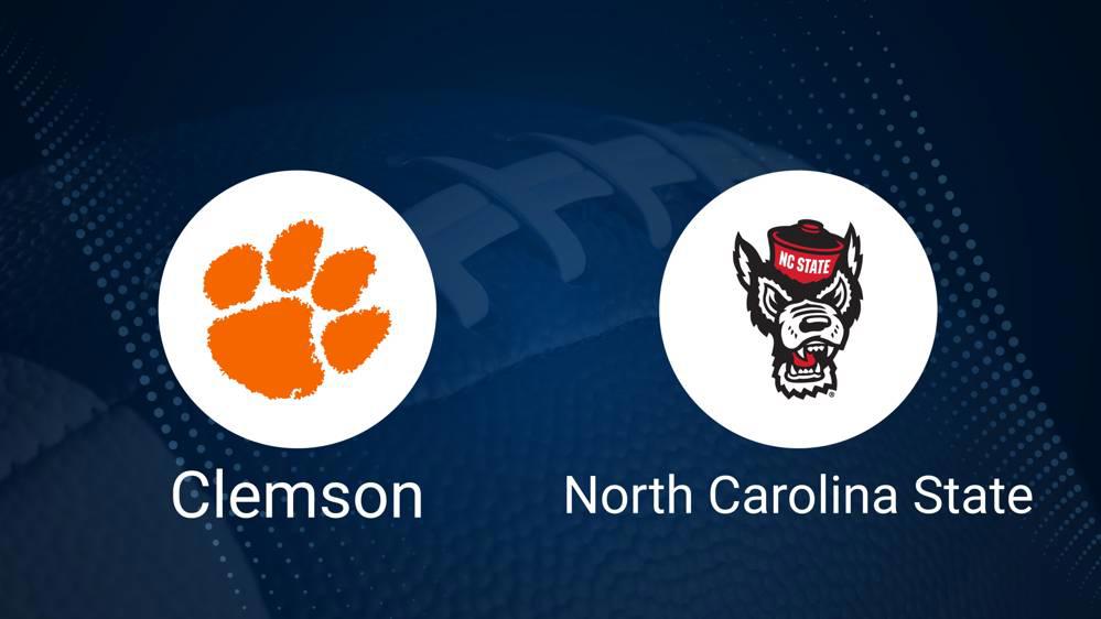 Best Bets, Predictions & Odds for the Clemson vs. North Carolina State Game – Saturday, Sept. 21