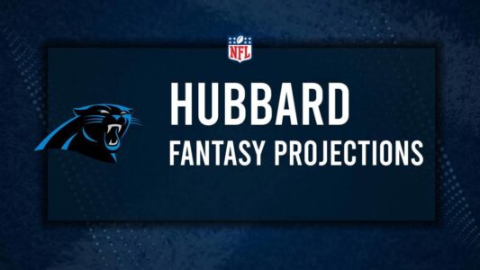 Chuba Hubbard Fantasy Projections: Week 2 vs. the Chargers