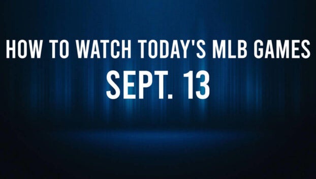 How to Watch MLB Baseball on Friday, Sept. 13: TV Channel, Live Streaming, Start Times