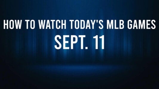 How to Watch MLB Baseball on Wednesday, Sept. 11: TV Channel, Live Streaming, Start Times