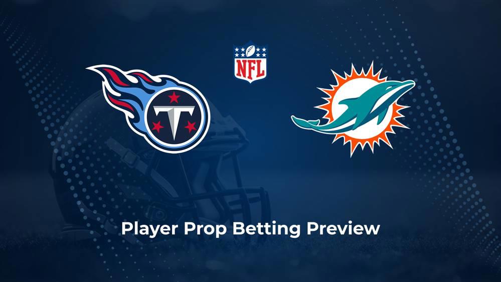 Titans vs. Dolphins Player Props & Odds – Week 4