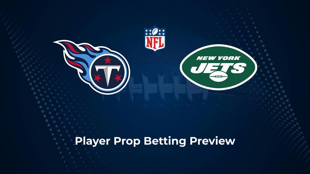 Titans vs. Jets Player Props & Odds – Week 2