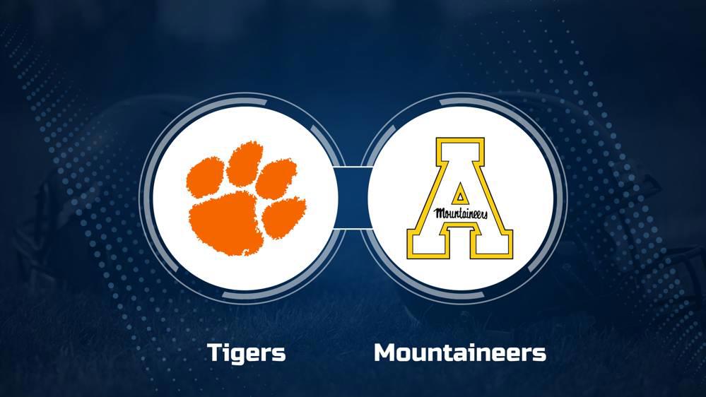 Where to Watch Clemson vs. Appalachian State on TV or Streaming Live - Sept. 7