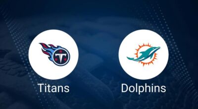 Where to Watch Titans vs. Dolphins on TV or Streaming Live - Sept. 30