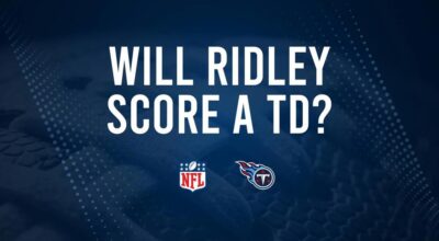 Will Calvin Ridley Score a Touchdown Against the Bears in Week 1?