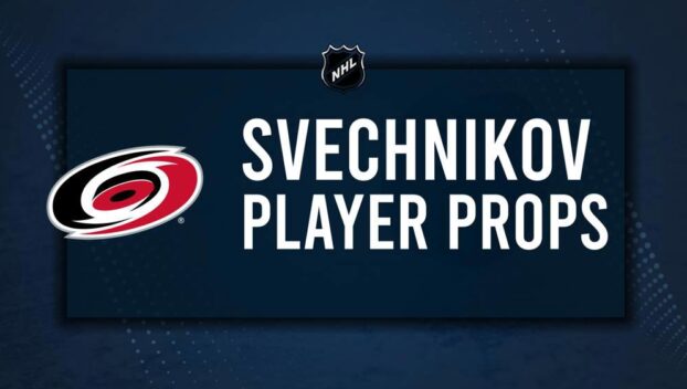 Andrei Svechnikov Player Prop Bets for the Hurricanes vs. Bruins Game - October 31