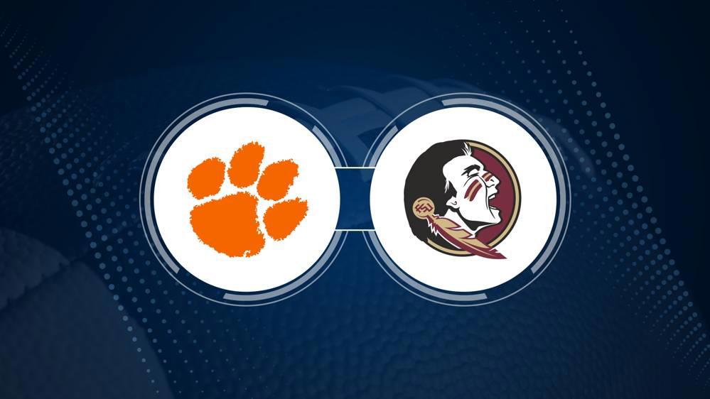 Clemson vs. Florida State Odds, spread, and over/under Oct. 5 The