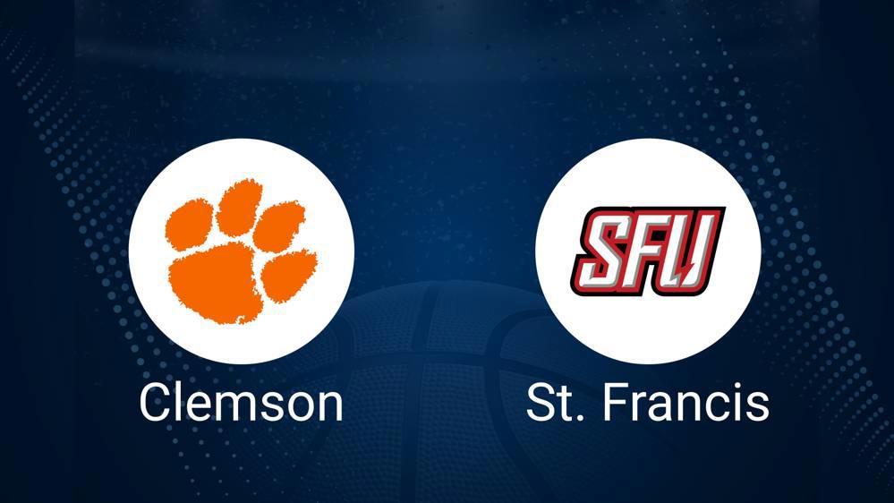 Clemson vs. Saint Francis (PA) Basketball Tickets - Friday, November 8