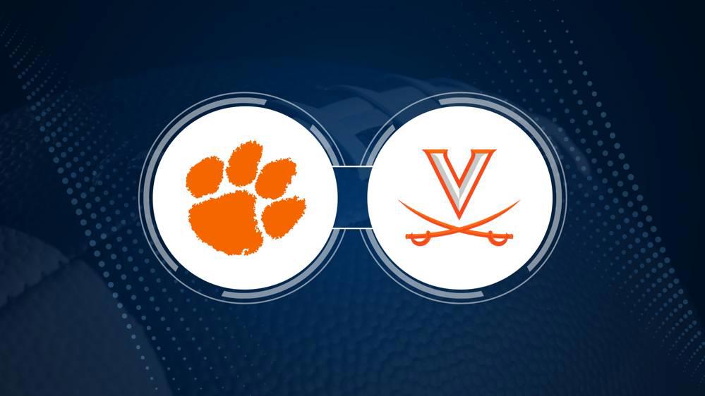 Clemson vs. Virginia: Odds, spread, and over/under - Oct. 19