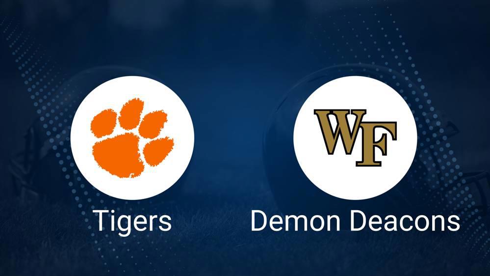 Clemson vs. Wake Forest Oct. 12 Tickets & Start Time