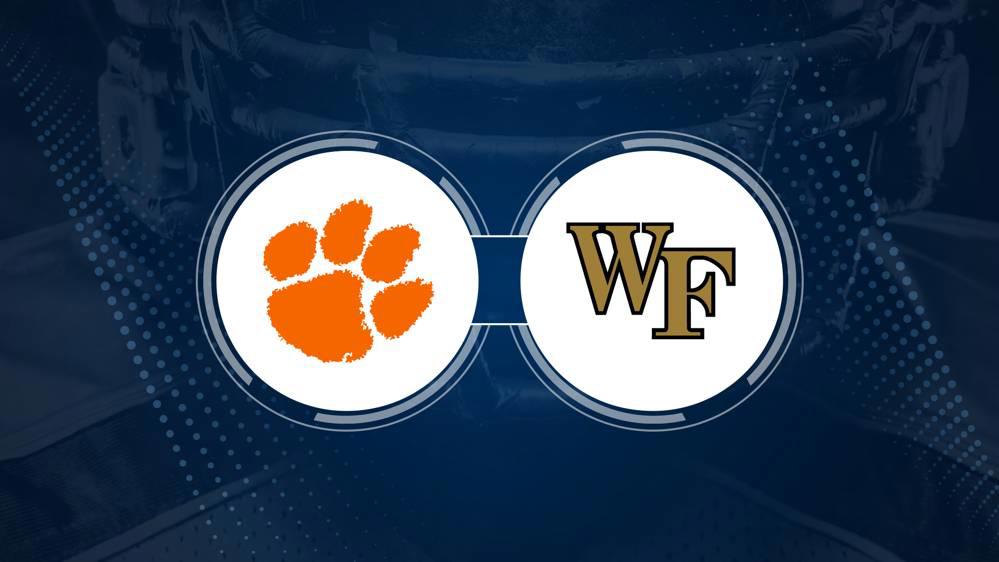 Clemson vs. Wake Forest: Odds, spread, and over/under - Oct. 12