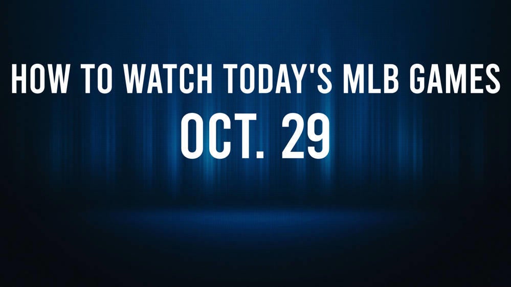 How to Watch the MLB Baseball Playoffs on Tuesday, Oct. 29: TV Channel, Live Streaming, Start Times