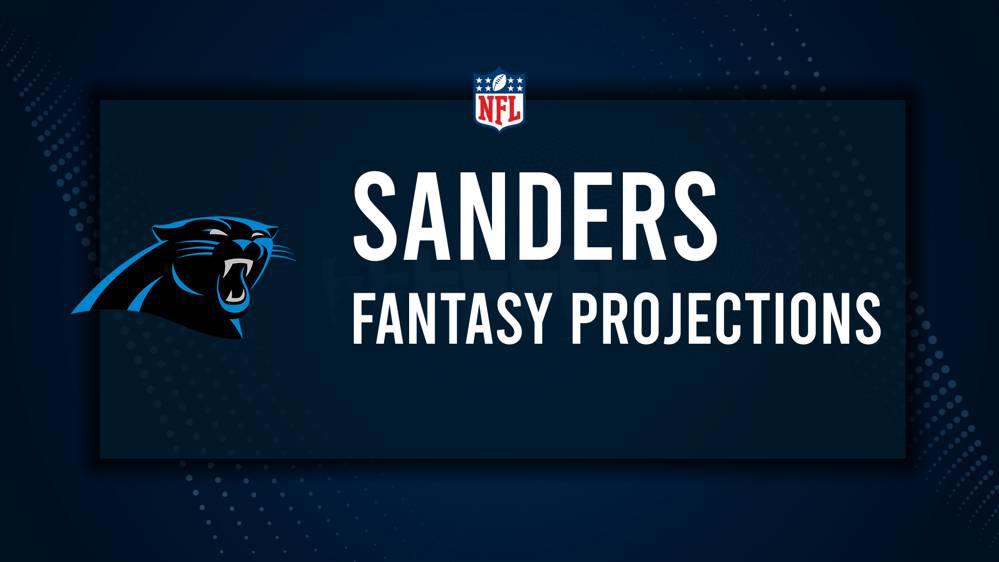 Ja'Tavion Sanders Fantasy Projections: Week 8 vs. the Broncos