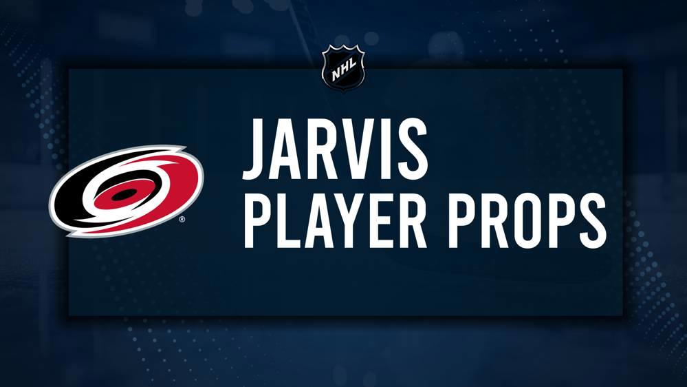 Seth Jarvis Player Prop Bets for the Hurricanes vs. Bruins Game - October 31