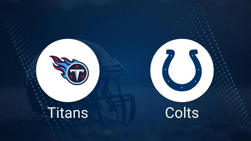 Titans vs. Colts: Odds, Moneyline, and Spread - Week 6