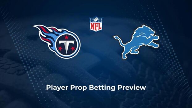 Titans vs. Lions Player Props & Odds – Week 8