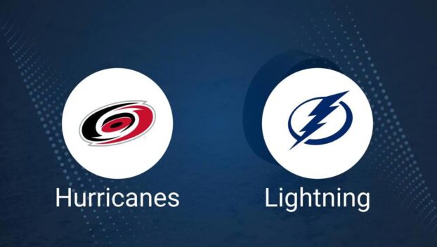 Where to Watch Carolina Hurricanes vs. Tampa Bay Lightning on TV or Streaming Live - October 11