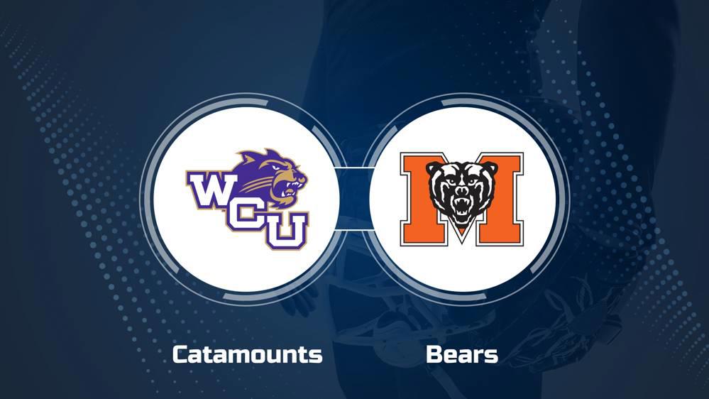 Where to Watch Western Carolina vs. Mercer on TV or Streaming Live - Oct. 26