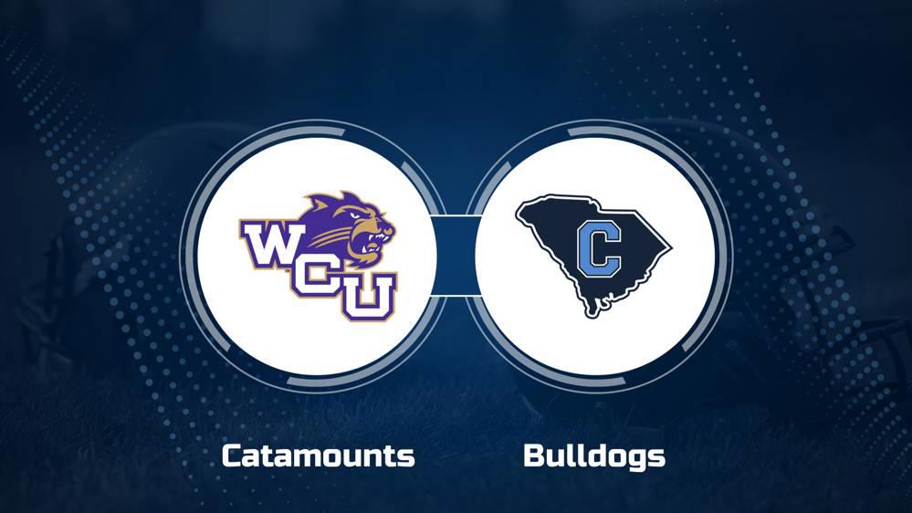 Where to Watch Western Carolina vs. The Citadel on TV or Streaming Live - Oct. 12