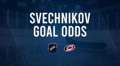 Will Andrei Svechnikov Score a Goal Against the Canucks on October 28?