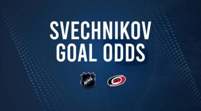 Will Andrei Svechnikov Score a Goal Against the Flames on October 24?