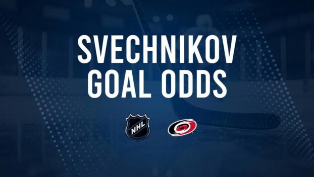 Will Andrei Svechnikov Score a Goal Against the Oilers on October 22?