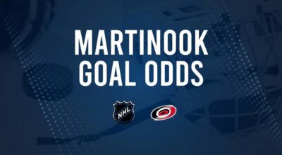 Will Jordan Martinook Score a Goal Against the Blues on October 19?