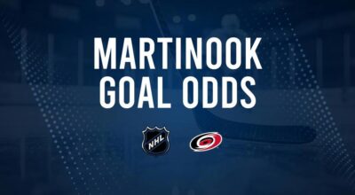 Will Jordan Martinook Score a Goal Against the Lightning on October 11?