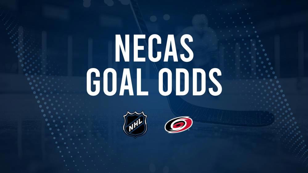 Will Martin Necas Score a Goal Against the Devils on October 15?