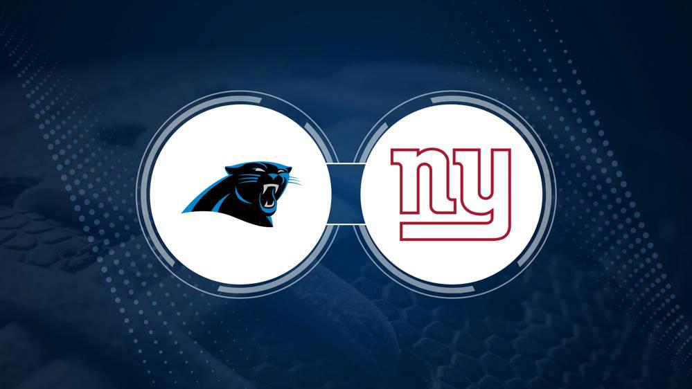 Best Bets, Odds for the Panthers vs. Giants Game – Week 10