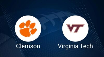 Best Bets, Predictions & Odds for the Clemson vs. Virginia Tech Game – Saturday, Nov. 9