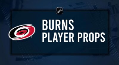 Brent Burns Player Prop Bets for the Hurricanes vs. Rangers Game - November 27