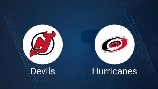 Devils vs. Hurricanes Injury Report Today - November 21