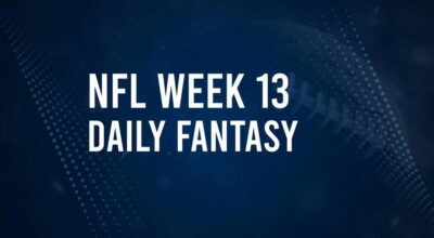 DFS Salaries and Projections for NFL Week 13