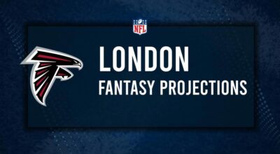 Drake London Fantasy Projections: Week 13 vs. the Chargers