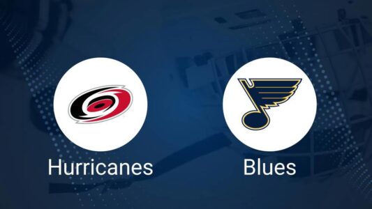 How to Pick the Hurricanes vs. Blues Game with Odds, Spread, Betting Line and Stats – November 17