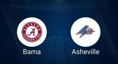 How to Watch Alabama vs. UNC Asheville on TV or Live Stream - November 4