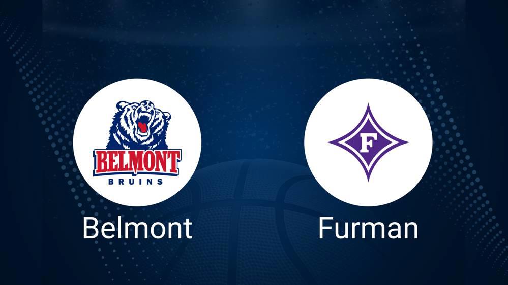 How to Watch Belmont vs. Furman on TV or Live Stream - November 8