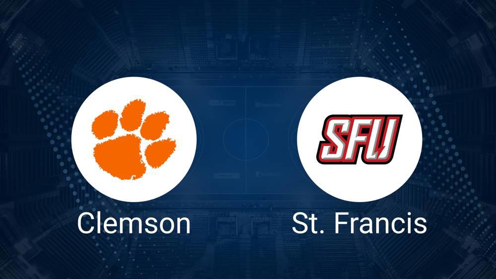 How to Watch Clemson vs. Saint Francis (PA) on TV or Live Stream - November 8
