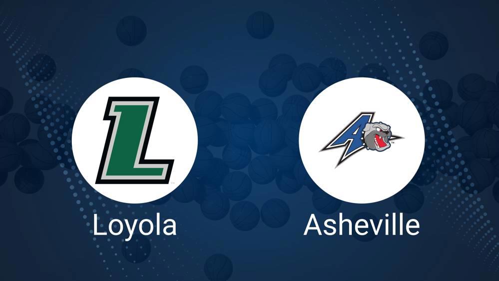 How to Watch Loyola (MD) vs. UNC Asheville Women's Basketball on TV or Live Stream - November 23