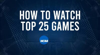 How to Watch Top 25 College Basketball Games - Friday, November 29